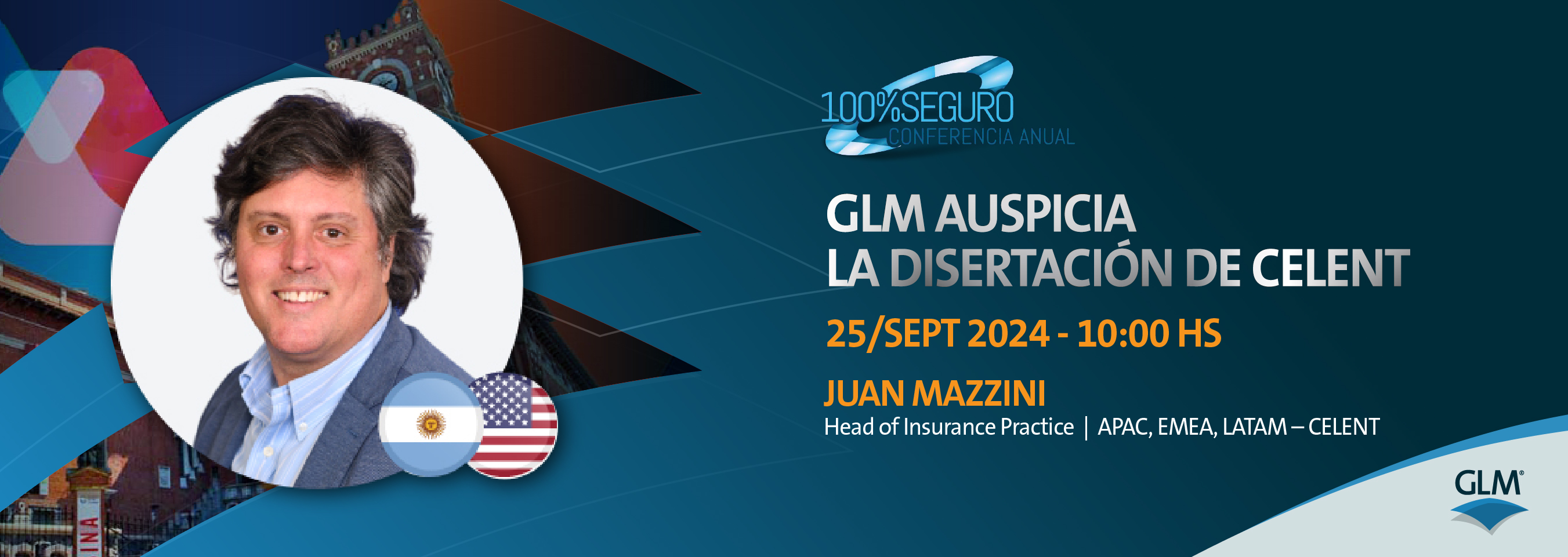 GLM es auspiciante en el evento 100% Seguro