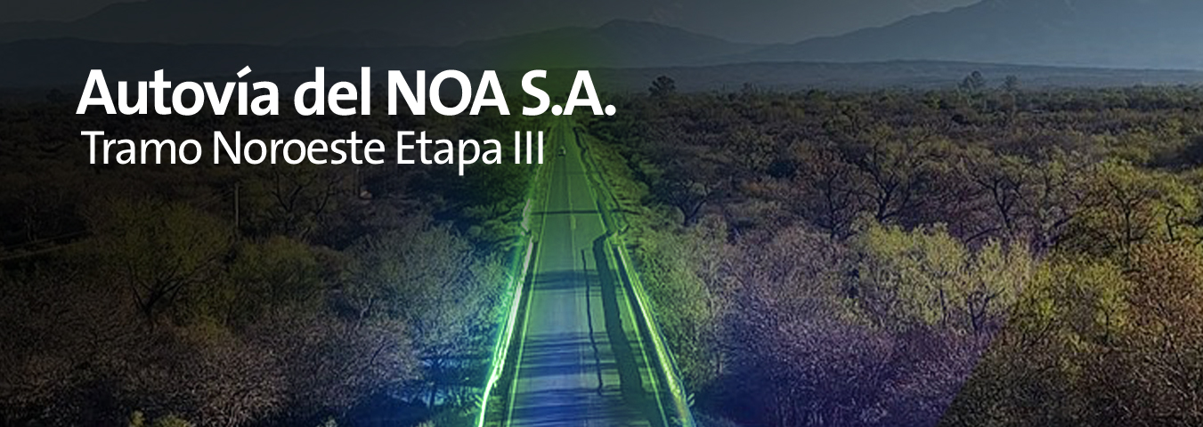 AUTOVÍA DEL NOA S.A. IMPLEMENTA EL SISTEMA GLMSUIT PEAJES EN EL TRAMO NOROESTE